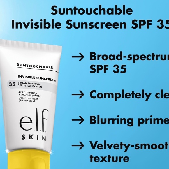 e.l.f Sunscreen Spf 35 Invisible - Picture 2 of 2